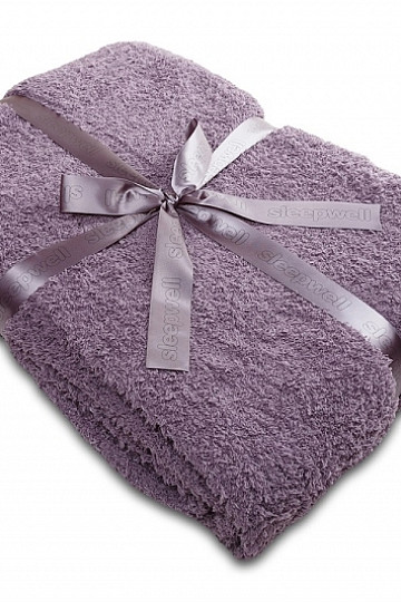 Koc z mikrofibry LUXURY WELL LUXURY antracytowy
