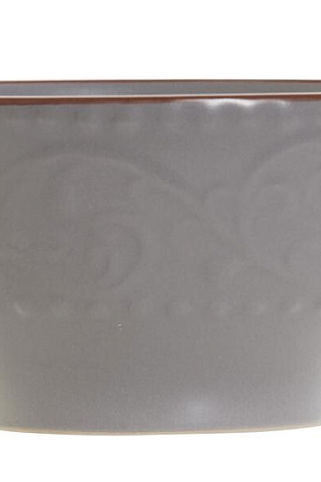 Miska RELIEF SZARA 14,7x7,7 cm szara