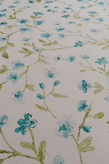 Tkanina dekoracyjna SAKURA NIEBIESKA