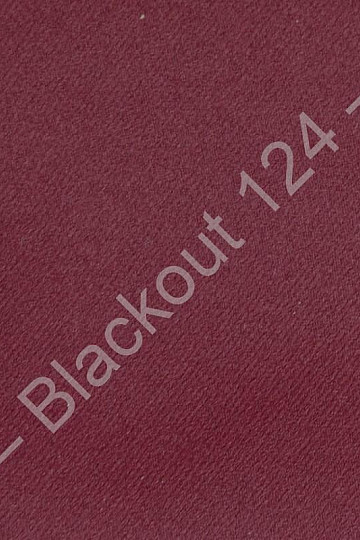 Tkanina dekoracyjna BLACKOUT na zasłony bordowa 124