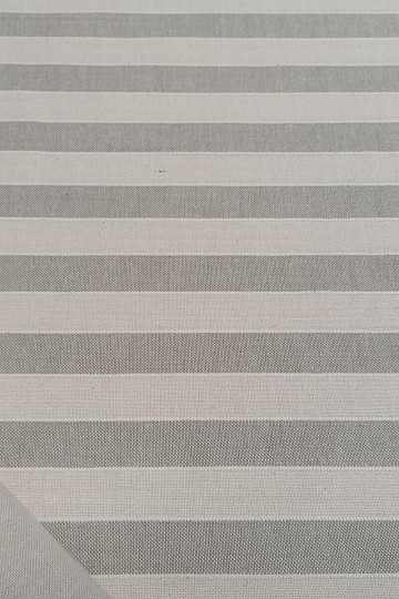 Tkanina dekoracyjna Trebol paski - beż 2 cm 50