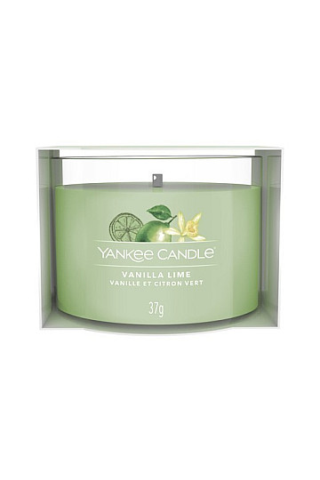 świeczka YANKEE CANDLE zapach VANILLA LIME W SZKLE 37 g