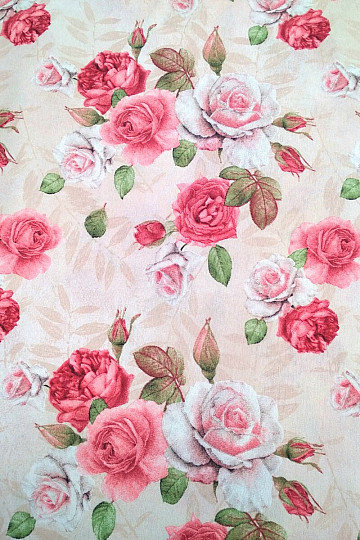 Tkanina dekoracyjna BLOOMING ROSE JULIANA