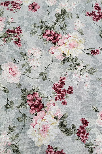 Tkanina dekoracyjna RÓŻ ALUA