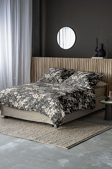 Luksusowa pościel flanelowa IRISETTE ZOBEL 8558-11 czarna