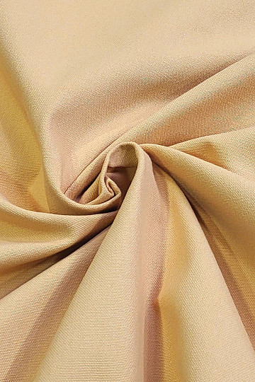 Tkanina bawełniana UNI DARK YELLOW gruba bawełna 220 g