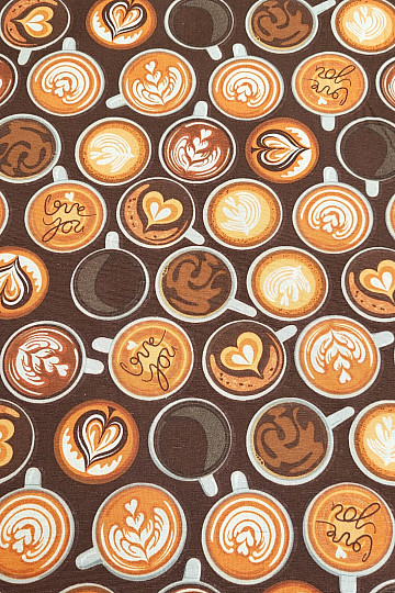 Tkanina dekoracyjna COFFEES