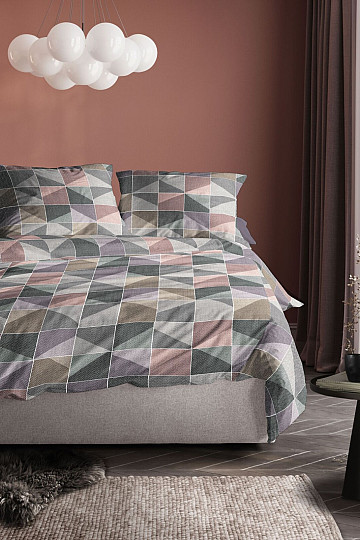 Luksusowa pościel flanelowa IRISETTE KOALA 8646-90 STARY RÓŻ