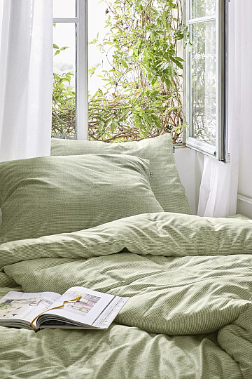 IRISETTE luksusowa krepa fine crepe EASY 8514-30 zielona