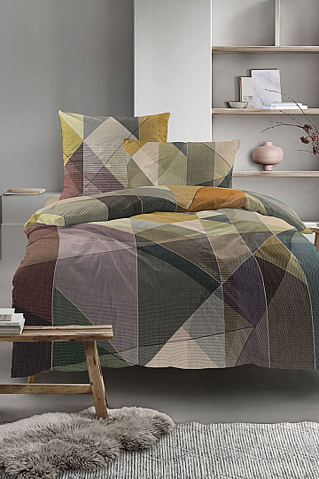 IRISETTE luksusowa satyna bawełniana WAVE 8639-90 MULTI