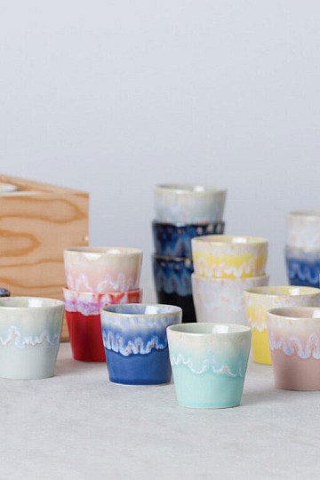 Zestaw filiżanek Grespresso MULTICOLOR