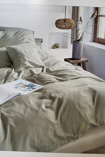 IRISETTE luksusowa satyna bawełniana PARIS 8000-32 SAGE