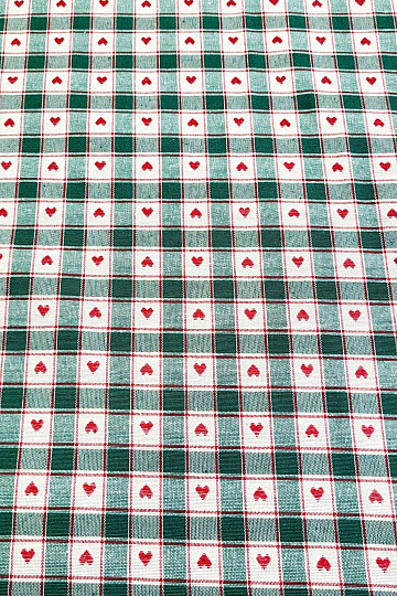 Tkanina dekoracyjna MAXI CORET zielona