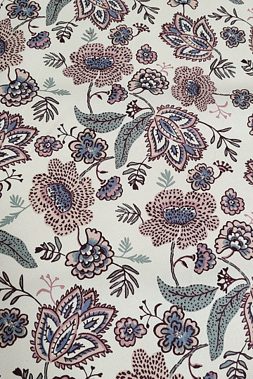 Tkanina bawełniana KWIATY BOHO