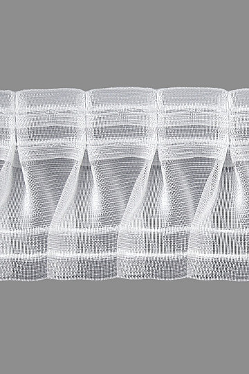Wstążka do marszczenia zasłon ZIGZAG 8 cm, 1:2