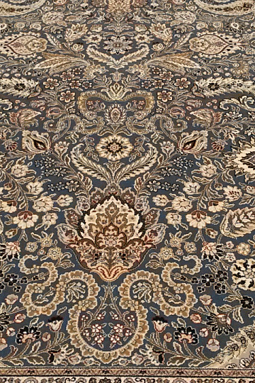 Luksusowy dywan wełniany klasyczny ORIENT BLUE 901