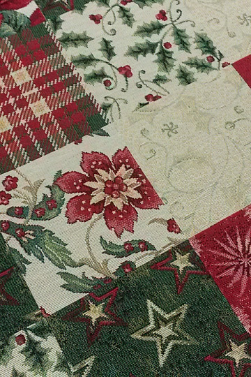 Tkanina gobelinowa Christmas rose HOLLY