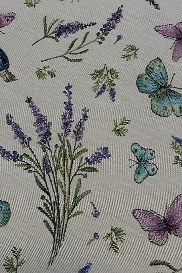 Tkanina gobelinowa LAVANDER GARDEN SEED 1