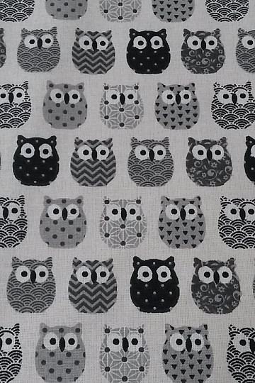 Tkanina dekoracyjna MINI OWLS 8