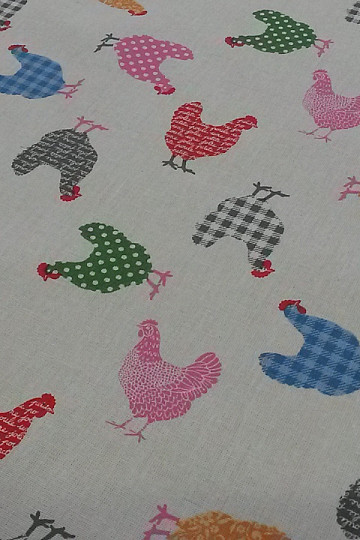 Tkanina dekoracyjna MINI HENS 1