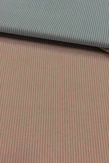 Tkanina bawełniana BABY STRIP róż