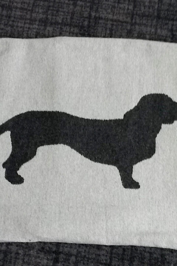 Powłoka DF dla psów DACHSHUND St. szary