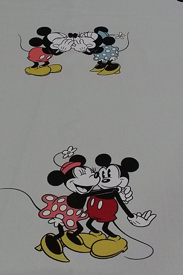 Tkanina dekoracyjna dla dzieci LOVE MINNIE