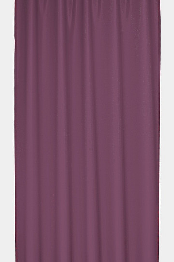 Lekka kurtyna dekoracyjna VICKY ciemnofioletowa 140x245