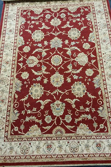 Luksusowy dywan wełniany DJOBIE ORIENT czerwony
