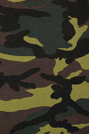 Tkanina dekoracyjna CAMUFLAJE zielona