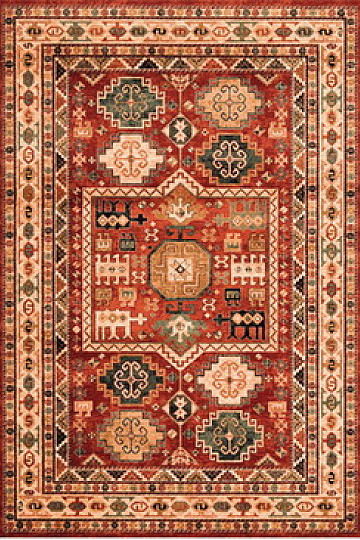 Luksusowe wełniane dywany KASHQAI 4306/300