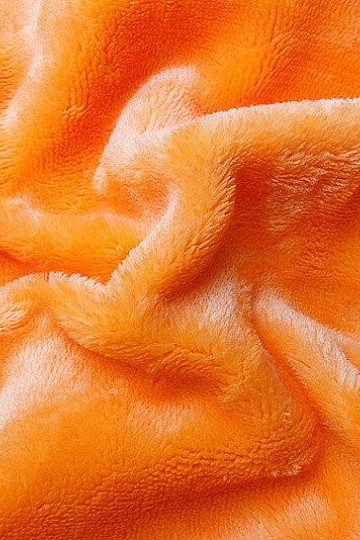 prześcieradło mikroflanela SLEEP WELL pomarańczowy