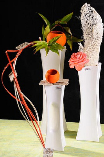 Wazon X-VASE biały