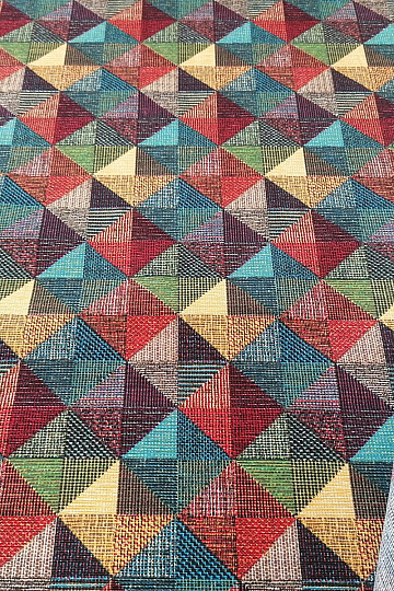 Tkanina dekoracyjna RUBIK MULTICOLOR