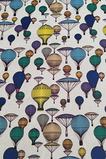 Tkanina dekoracyjna BALLOON GLOBE 601 druk cyfrowy
