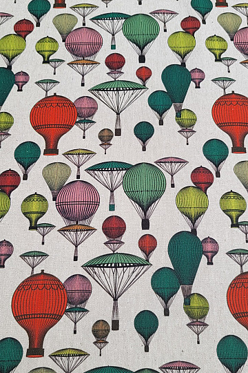 Tkanina dekoracyjna BALLOON GLOBE 701 druk cyfrowy