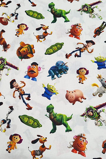 Bawełniana tkanina TOY STORY
