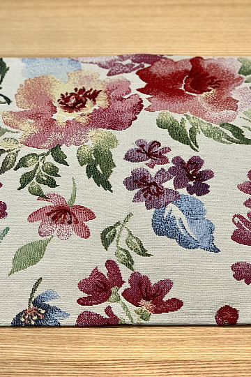 Obrus gobelinowy w kwiaty PASTEL