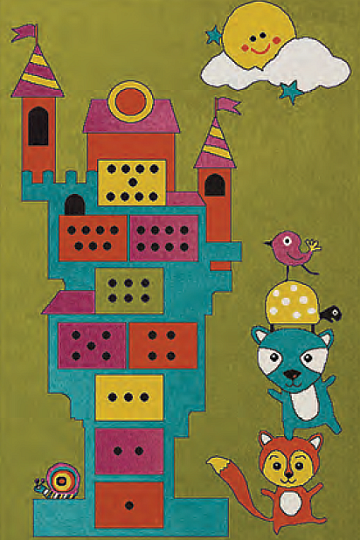 Dywan dziecięcy PLAY game tower