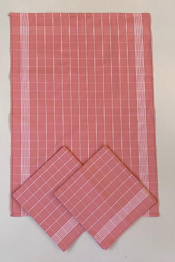 Ręczniki CUBE OLD PINK 3 szt