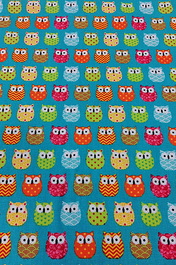 Tkanina dekoracyjna MINI OWLS 6