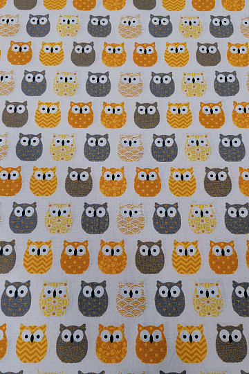 Tkanina dekoracyjna MINI OWLS 3