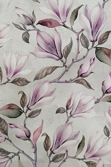 Tkanina dekoracyjna MAGNOLIA liliowa