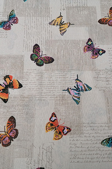 Tkanina dekoracyjna MOTYLE papillon