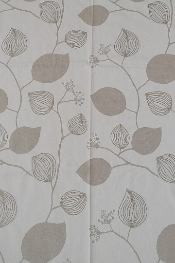 Zasłona dekoracyjna Kwiaty beż 135x250 cm