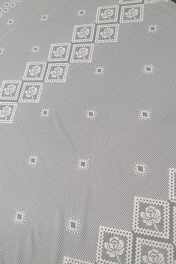 Zasłona żakardowa 86759/300 biała