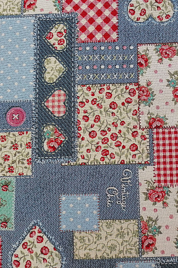 Tkanina gobelinowa VINTAGE PATCHWORK