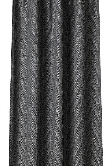 Zasłona dekoracyjna PAJA czarno-szara 146x245