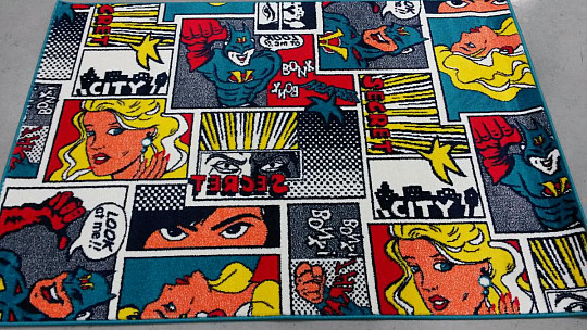 Dywan designerski KOMIKS