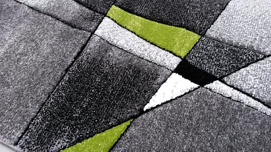 Nowoczesny dywan BRILLIANCE zielony